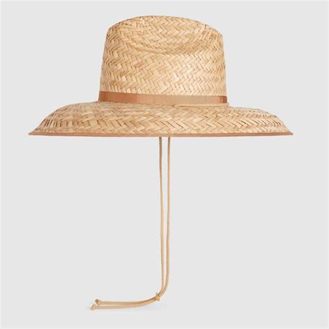 wide brim hat gucci|Gucci sun visor hat.